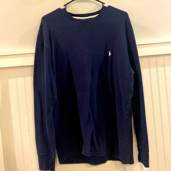 Polo By Ralph Lauren Sleep-ware Shirt Navy Blue Size Xl - Picture 1 of 4